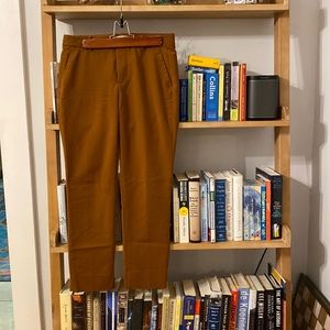 Zara Camel tapered slacks